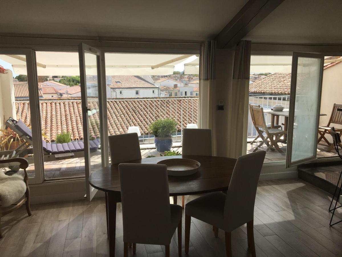 La Terrasse Sur Les Toits Apartamento Saint-Martin-de-Ré Exterior foto